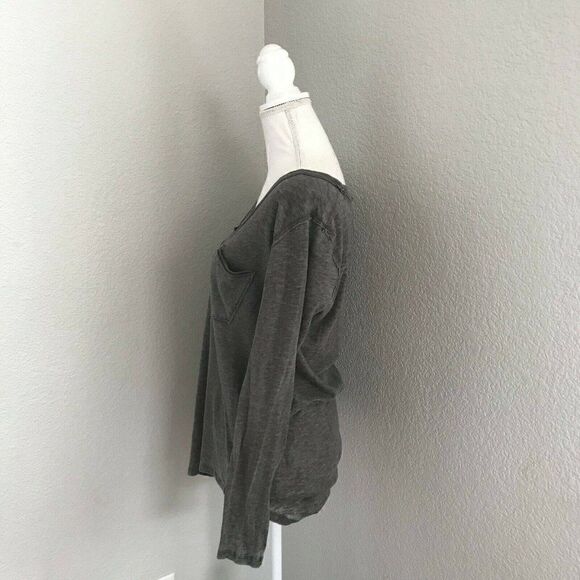 We The Free Womens Gray Pullover Top Size Medium - Picture 3 of 8